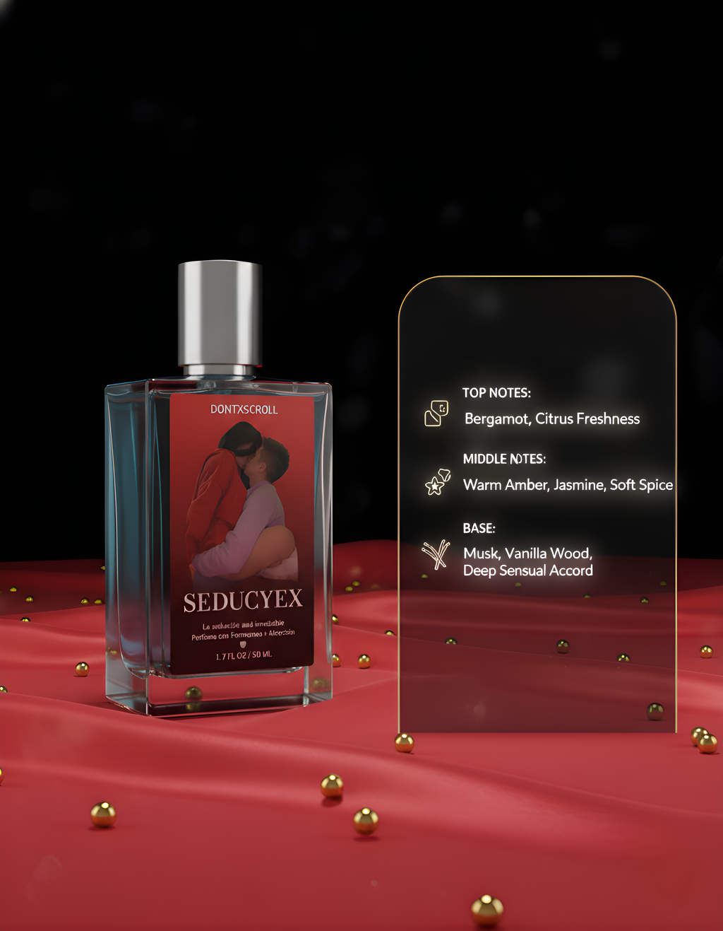 DONTXSCROLL™ SEDUCEYEX– Ultra-Long Lasting Seductive Perfume for Men (50ML × 2)