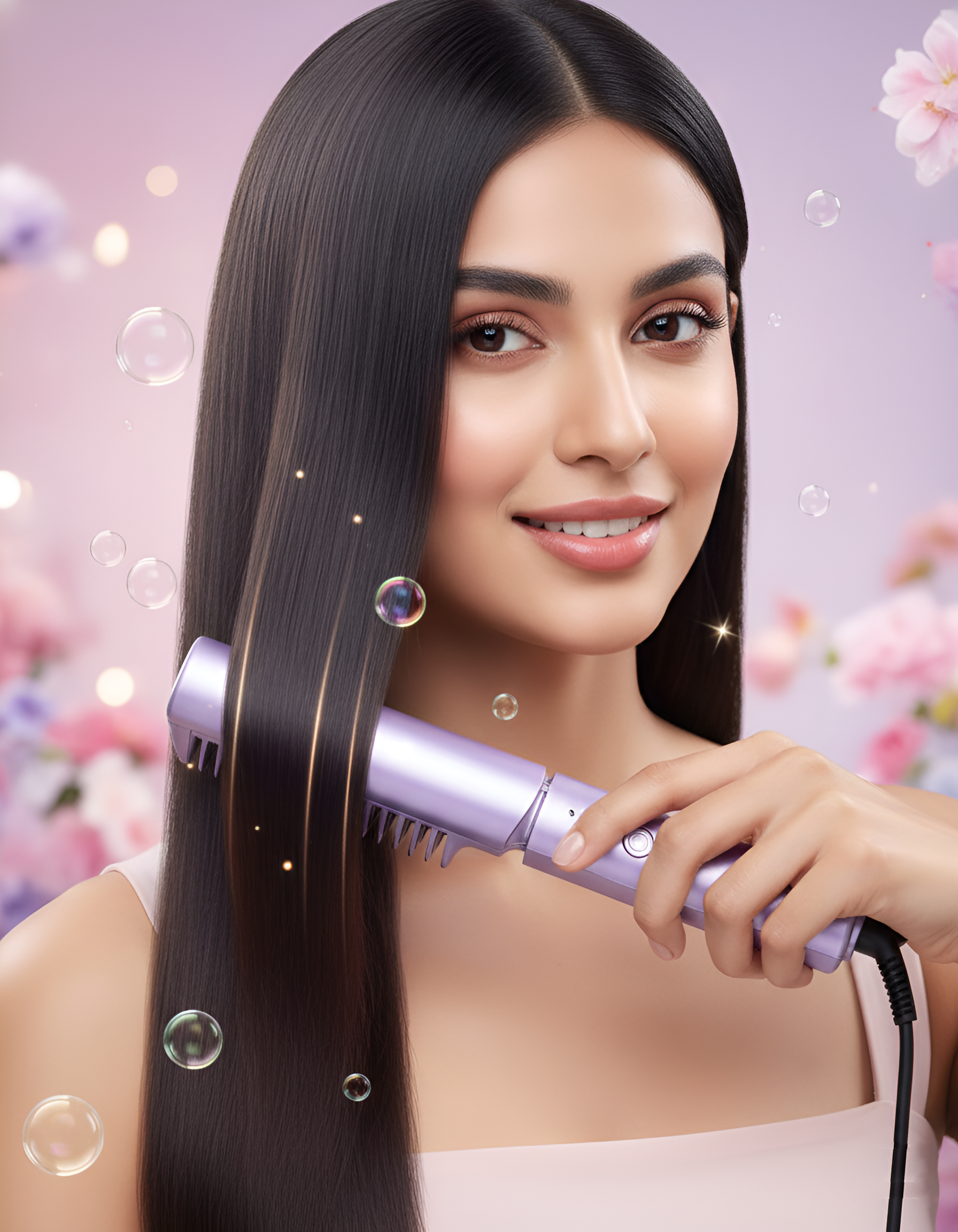 Meneflix™ Portable Mini Cordless Hair Straightener Comb