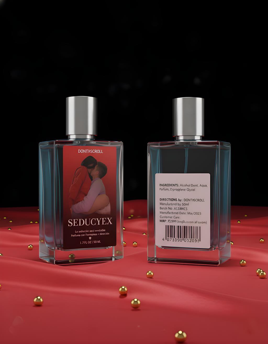 DONTXSCROLL™ SEDUCEYEX– Ultra-Long Lasting Seductive Perfume for Men (50ML × 2)